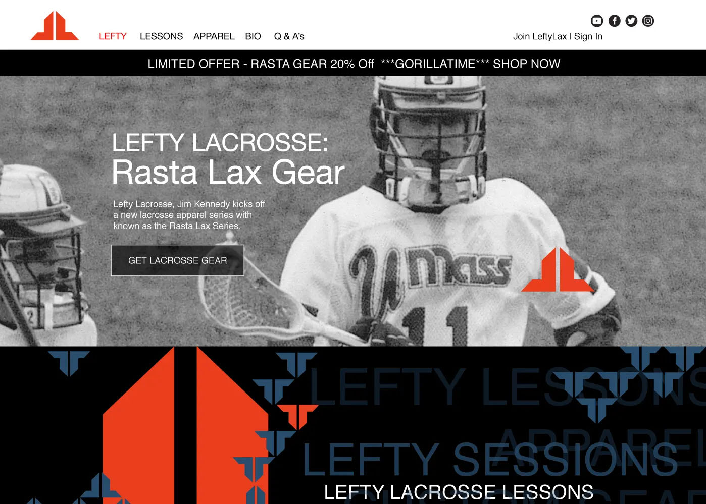 Jim Kennedy's Lefty Lacrosse