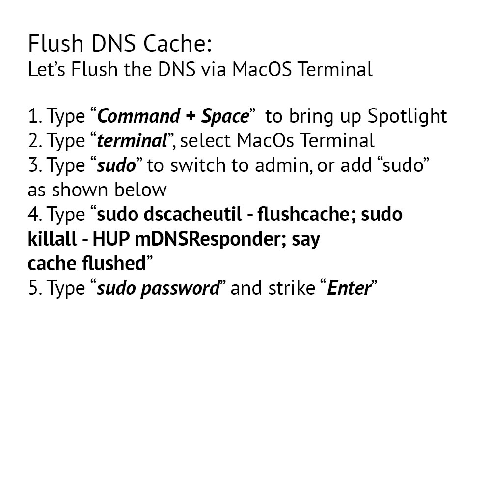 DNS Flush