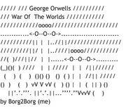 War Of The Worlds ASCII