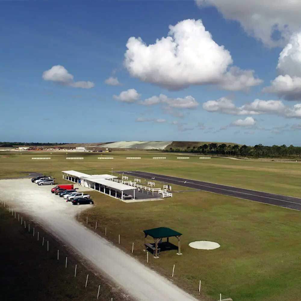 Flight Test Pad, Overhead